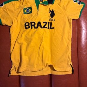 Brazil USPA polo shirt